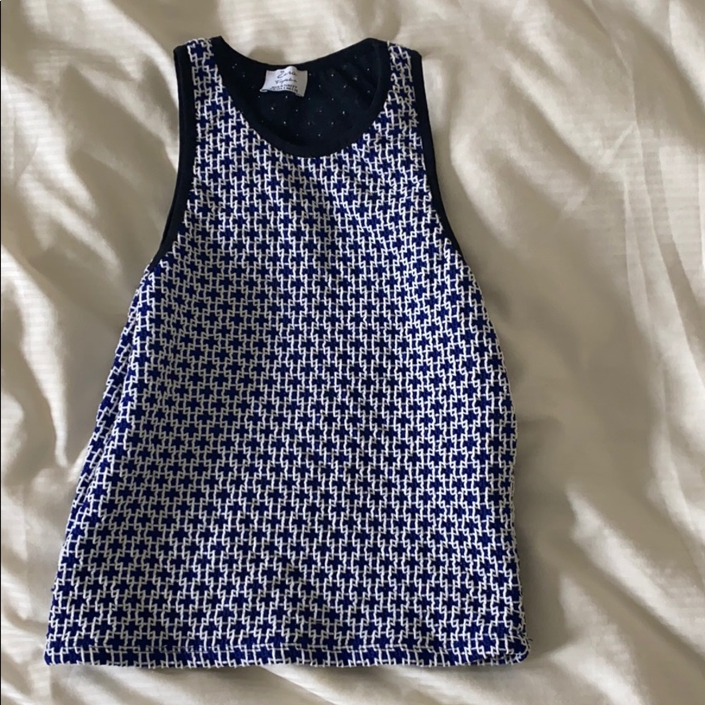 Zara No Sleeve Top (Small)